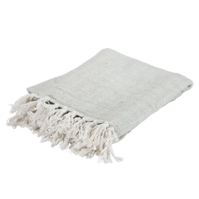 50"x60" Herringbone Throw Blanket - Rizzy Home 4 50"x60" Herringbone Throw Blanket - Rizzy Home - Image 2