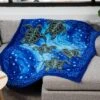 Dawhud Direct 50" X 60" Sea Turtle Fleece Throw Blanket For Women, Men And Kids -Home Textiles Store GUEST 6f74d430 ef2c 4ef8 91a8 fd25ffe48a52