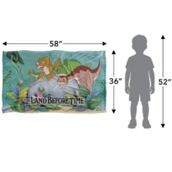 Universal Kids' Land Before Time Littlefoot And Friends Silky Touch Blanket White 36X58 -Home Textiles Store GUEST 6fca9fdf 9d85 43db 8a56 a53bf5db8e27
