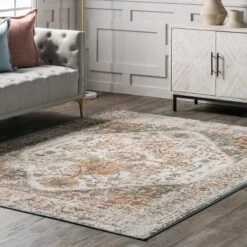 NuLOOM Justine Vintage Medallion Area Rug -Home Textiles Store GUEST 70e70fc1 7744 4c6d a80a 4f9e87e99c23