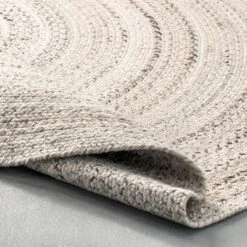 NuLOOM Kyla Handmade Braided Farmhouse Round Area Rug -Home Textiles Store GUEST 70f76cde 1810 41ca 8250 3ffad3f66b8a