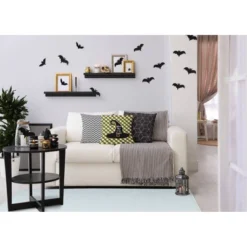 16"x16" Halloween Witch Way To The Candy Square Throw Pillow - E By Design -Home Textiles Store GUEST 723c0f54 9590 45dd b04d e68c15fa1442