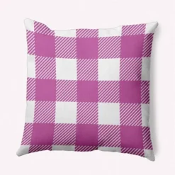 16"x16" Buffalo Plaid Square Throw Pillow - E By Design 29 16"x16" Buffalo Plaid Square Throw Pillow - E By Design -Home Textiles Store GUEST 72a2b7dc d9b5 4896 bd22 eee33b5ce125