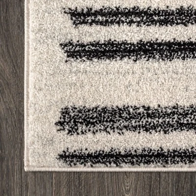 Khalil Modern Berber Stripe Indoor Area Rug - JONATHAN Y 5 Khalil Modern Berber Stripe Indoor Area Rug - JONATHAN Y - Image 3