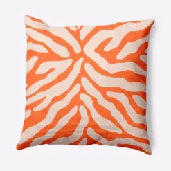 16"x16" Animal Striped Square Throw Pillow - E By Design -Home Textiles Store GUEST 745c2d20 ab1a 4b48 8e76 9907d3aeccf9