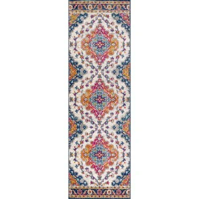 Bohemian FLAIR Boho Vintage Medallion Area Rug - JONATHAN Y 3 Bohemian FLAIR Boho Vintage Medallion Area Rug - JONATHAN Y