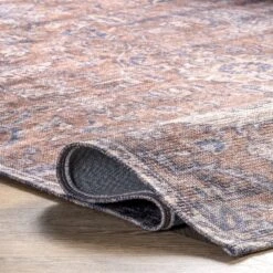 NuLOOM Sariyah Printed Floral Machine Washable Area Rug -Home Textiles Store GUEST 74c507bf 3374 4d80 8aa7 9c4a4c84874b