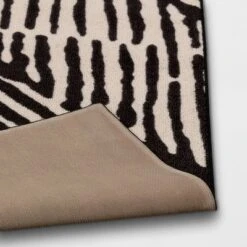 Abstract Lines Rug Black/Tan - Threshold™ 9 Abstract Lines Rug Black/Tan - Threshold™ -Home Textiles Store GUEST 757eb682 1900 4a81 83c1 dc0e6e4ba4cc