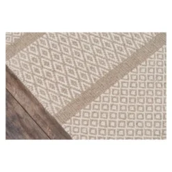3'6"x5'6" Stripe Woven Accent Rug Beige - Momeni -Home Textiles Store GUEST 75d3d092 d9c6 49ac 9038 1c26a68d48b3