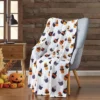 Kate Aurora Halloween Jack O Lanterns & Spooky Ghosts Cupcakes Oversized Accent Throw Blanket - 50 In. W X 70 In. L -Home Textiles Store GUEST 7a6cc3b1 4181 488b af93 6dfbb96f9fd6
