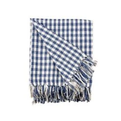 Carol & Frank 50" X 60" Gingham Check Throw Blanket Collection -Home Textiles Store GUEST 7a6ff158 6d68 480c a0ab 3728daa64f3e
