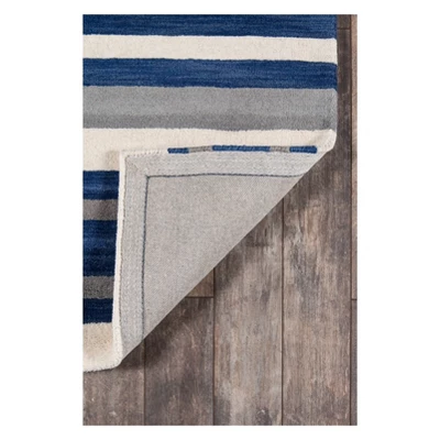 Metro Reya Stripe Tufted Accent Rug - Momeni 5 Metro Reya Stripe Tufted Accent Rug - Momeni - Image 3