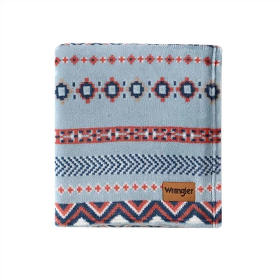 50"x70" Diamond Trail Reversible Throw Blanket - Wrangler 6 50"x70" Diamond Trail Reversible Throw Blanket - Wrangler - Image 4