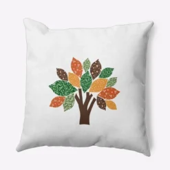 16"x16" Printed Quilt Tree Square Throw Pillow - E By Design 15 16"x16" Printed Quilt Tree Square Throw Pillow - E By Design -Home Textiles Store GUEST 7e1fc659 3513 4863 9c55 e2a67c13b0de
