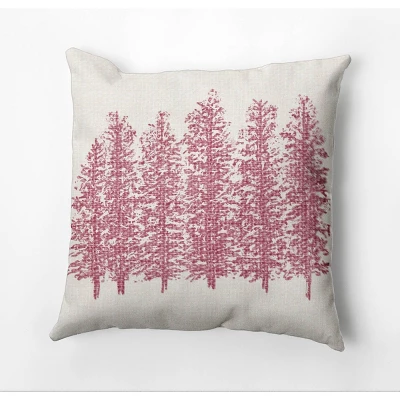 18"x18" 'Through The Woods' Square Throw Pillow - E By Design 5 18"x18" 'Through The Woods' Square Throw Pillow - E By Design - Image 4