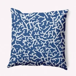16"x16" Seaweed Beach Square Throw Pillow - E By Design -Home Textiles Store GUEST 81a3243a a086 478e b995 4a6f9bb98b7f