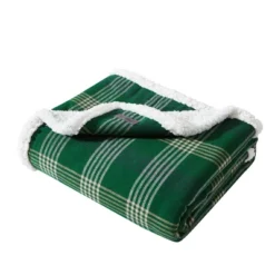 50"x60" Union Bay Plaid Reversible Throw Blanket - Eddie Bauer -Home Textiles Store GUEST 83655500 25a9 41a4 9961 c3c8fae41ae8