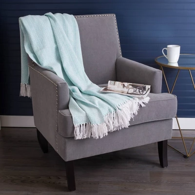 50"x60" Herringbone Striped Throw Blanket - Design Imports 7 50"x60" Herringbone Striped Throw Blanket - Design Imports - Image 5