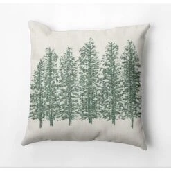 18"x18" 'Through The Woods' Square Throw Pillow - E By Design 7 18"x18" 'Through The Woods' Square Throw Pillow - E By Design -Home Textiles Store GUEST 8459e759 ec4d 4329 a116 2c63c96aa1a7