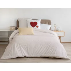 16"x16" Valentine's Day Hearts With Outlines Square Throw Pillow Buddha - E By Design: Festive Decor, Indoor Use -Home Textiles Store GUEST 84b8dbfe 2d36 443d 9fd3 17531cefbf6e