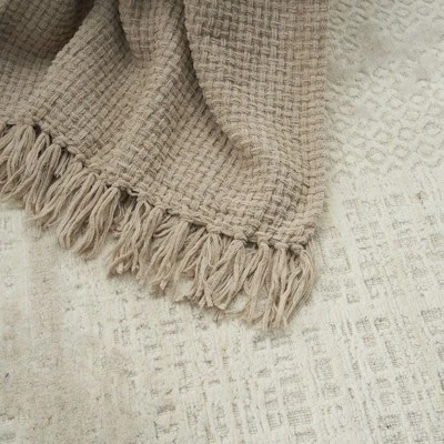 Mina Victory Lifestyle Woven Chenille Indoor Throw Blanket 6 Mina Victory Lifestyle Woven Chenille Indoor Throw Blanket - Image 4