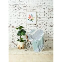 Carol & Frank Berkley Surf 50" X 60" Throw Blanket -Home Textiles Store GUEST 86ac8f01 c8ed 4f14 be05 508e4d6fa18b