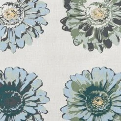 16"x16" Gypsy Floral Square Throw Pillow Green - E By Design