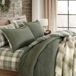 Eddie Bauer 50"x60" Hearthstone Plaid Throw Blanket Green 10 Eddie Bauer 50"x60" Hearthstone Plaid Throw Blanket Green -Home Textiles Store GUEST 87aa71d4 63fa 4708 a658 0a2a8d0769a2