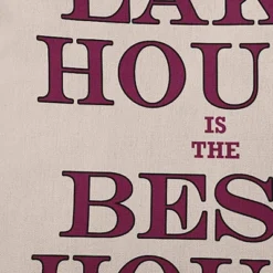 16"x16" 'Lake House Best House' Square Throw Pillow - E By Design