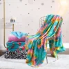 50"x70" Tie Dye Love Reversible Throw Blanket - Betseyville -Home Textiles Store GUEST 88a00a0c 1db2 4792 8e30 e6b128756be2
