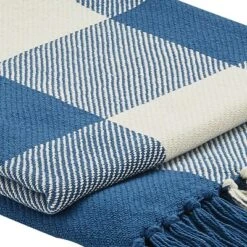 Park Designs Buffalo Check Throw - China Blue 5 Park Designs Buffalo Check Throw - China Blue -Home Textiles Store GUEST 88b39e9a 4e2e 46cf 8c61 74730c72d027