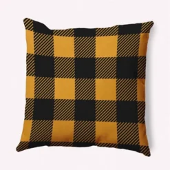 16"x16" Buffalo Plaid Square Throw Pillow - E By Design 26 16"x16" Buffalo Plaid Square Throw Pillow - E By Design -Home Textiles Store GUEST 890a8694 85bd 4431 824f ce825e0bcf70