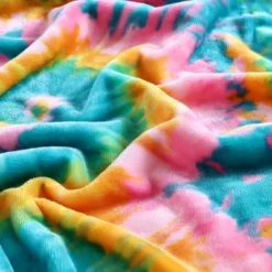 50"x70" Tie Dye Love Reversible Throw Blanket - Betseyville -Home Textiles Store GUEST 8c3bed29 04c3 46a6 bcc9 695e6571d61c
