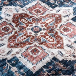 World Rug Gallery Distressed Traditional Machine Washable Area Rug -Home Textiles Store GUEST 8c6c6dd0 cd85 4a46 832a 43af9f14bb62