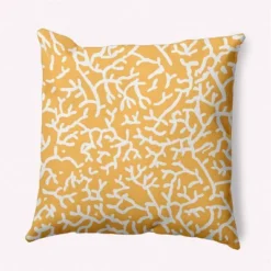 16"x16" Seaweed Beach Square Throw Pillow - E By Design 15 16"x16" Seaweed Beach Square Throw Pillow - E By Design -Home Textiles Store GUEST 8e29be52 145a 497e b560 feb257acd89d
