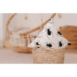 16"x16" Crawling Spiders Print Square Throw Pillow White - E By Design 7 16"x16" Crawling Spiders Print Square Throw Pillow White - E By Design -Home Textiles Store GUEST 8e9e09a2 c723 4a63 a95a a2228ab44572