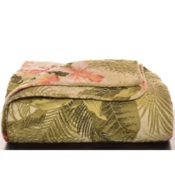50"x70" Tropical Orchid Reversible Throw Blanket Palm Green - Tommy Bahama 8 50"x70" Tropical Orchid Reversible Throw Blanket Palm Green - Tommy Bahama -Home Textiles Store GUEST 8f251bf4 9ff4 4646 96e1 5b5616d1d457