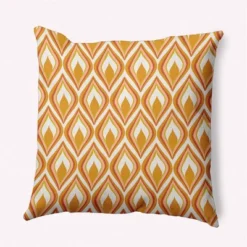 16"x16" Feathers Square Throw Pillow - E By Design -Home Textiles Store GUEST 91cc7aab 6b3b 4aee b659 587ae72a3159