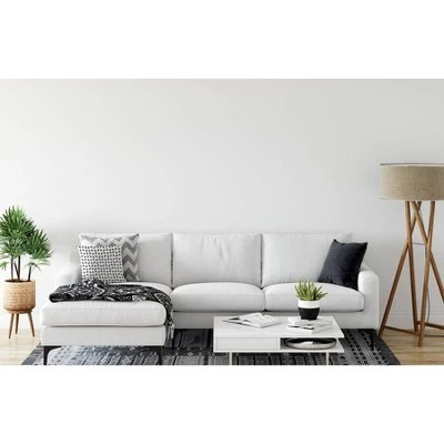 16"x16" Spider Cluster Square Throw Pillow White - E By Design 4 16"x16" Spider Cluster Square Throw Pillow White - E By Design - Image 2