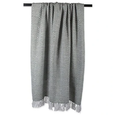 50"x60" X Diamond Geometric Throw Blanket - Design Imports 3 50"x60" X Diamond Geometric Throw Blanket - Design Imports