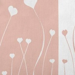 16"x16" Valentine's Day Growing Love Square Throw Pillow Sunwashed Brick - E By Design: Festive Accent, Down Alternative