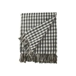 Carol & Frank 50" X 60" Gingham Check Throw Blanket Collection -Home Textiles Store GUEST 96262f9b 9d6e 43f9 ad20 2906daf7bb35