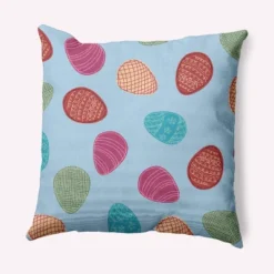 16"x16" Egg Hunt Easter Square Throw Pillow - E By Design 14 16"x16" Egg Hunt Easter Square Throw Pillow - E By Design -Home Textiles Store GUEST 9695bbc0 97d9 4275 88c8 00d94dee9e39