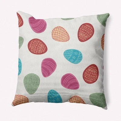 16"x16" Egg Hunt Easter Square Throw Pillow - E By Design 10 16"x16" Egg Hunt Easter Square Throw Pillow - E By Design - Image 8