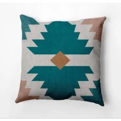 18"x18" Southwest Diamond Square Throw Pillow - E By Design 8 18"x18" Southwest Diamond Square Throw Pillow - E By Design -Home Textiles Store GUEST 9795de01 79cf 467e bf08 999024205e2f