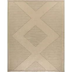 Nourison Washable Jute Non-Slip Modern Geometric Fringe Indoor Rug -Home Textiles Store GUEST 99397c76 86f6 4519 8571 14fca27bc987