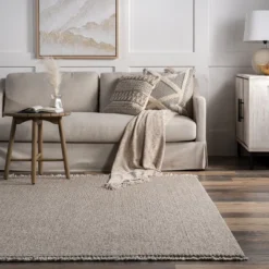 NuLOOM Solid Farmhouse Fringe Area Rug 17 NuLOOM Solid Farmhouse Fringe Area Rug -Home Textiles Store GUEST 9c3ccd81 6c22 437d 9323 55ae8516a43d