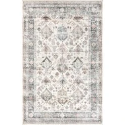 NuLOOM Bex Faded Stain-Resistant Machine Washable Area Rug -Home Textiles Store GUEST 9d52145b 5ca1 48f0 abfe a789d26a9915