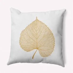 16"x16" Leaf Study Square Throw Pillow - E By Design -Home Textiles Store GUEST 9ddab05c 0b63 4491 bb60 b3762fd5f04f