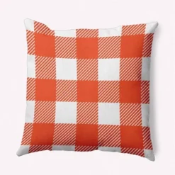 16"x16" Buffalo Plaid Square Throw Pillow - E By Design 24 16"x16" Buffalo Plaid Square Throw Pillow - E By Design -Home Textiles Store GUEST a1426cb2 7bb5 4b5e 84d2 46f694bdfcec